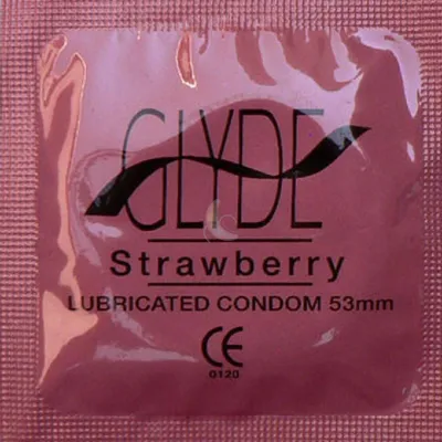 Strawberry Flavored Condoms by Glyde
