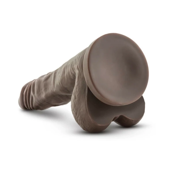 Mr Skin Stud Muffin 8.5 inches Chocolate Brown Dildo