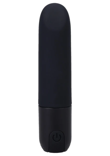 In A Bag Silicone Rechargeable Bullet Vibrator By Doc Johnson - Black