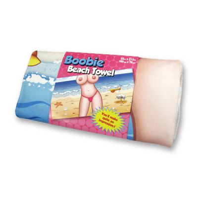 Boobie Beach Towel 140 cm x 70 cm