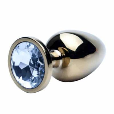 Precious Metals Gold Anal Plug Large