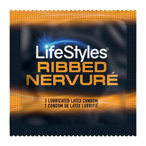 Lifestyles Pleasure Ribbed Condoms