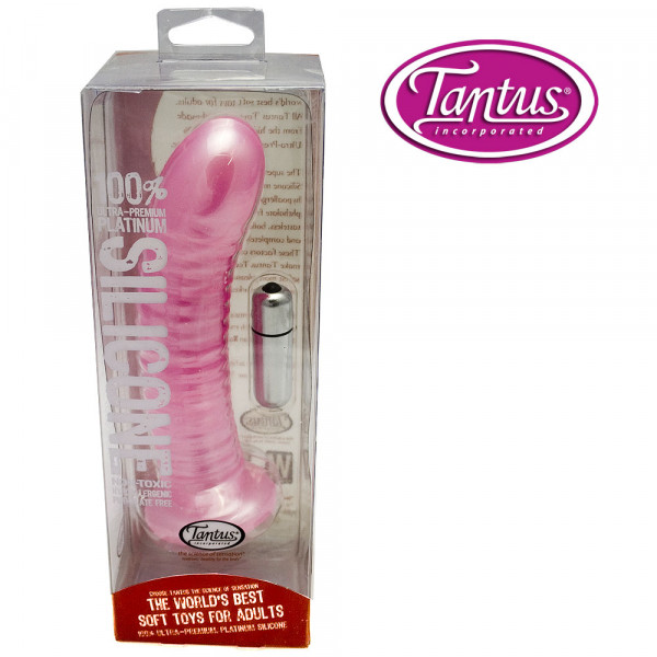 Tantus Silicone Purr Vibrator - Pink