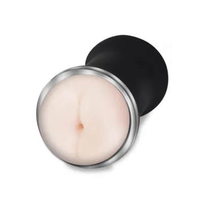 Zolo DP Stroker Double Ended Masturbator Beige
