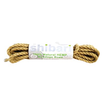 5m Natural Hemp Bondage Rope