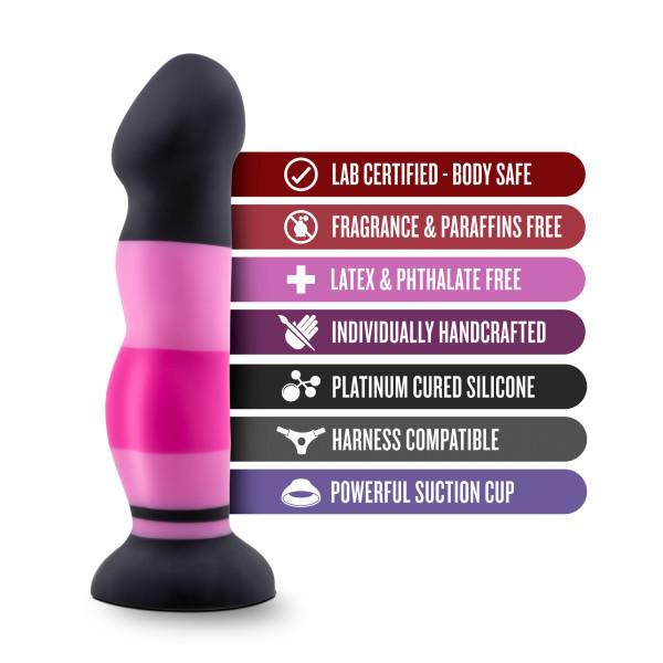 Avant D4 Sexy in Pink G-Spot Silicone Dildo