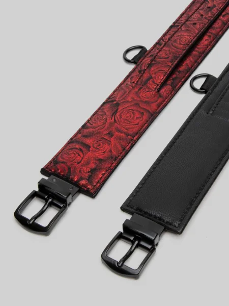 Fifty Shades of Grey Sweet Anticipation Reversible Faux Leather Ankle Cuffs