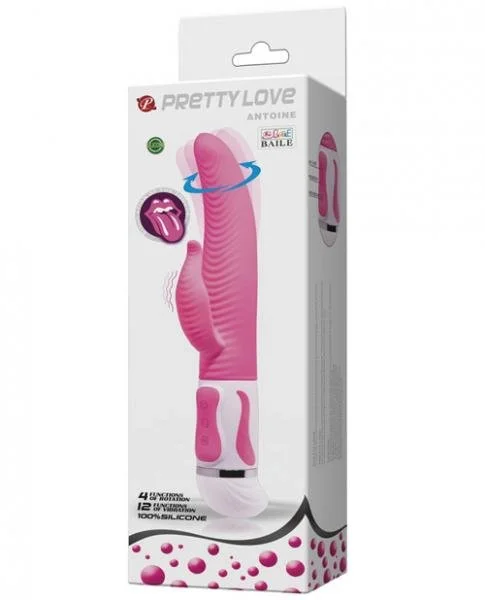 Pretty Love Antoine Twisting Rabbit Vibrator Pink — image 7 of 8