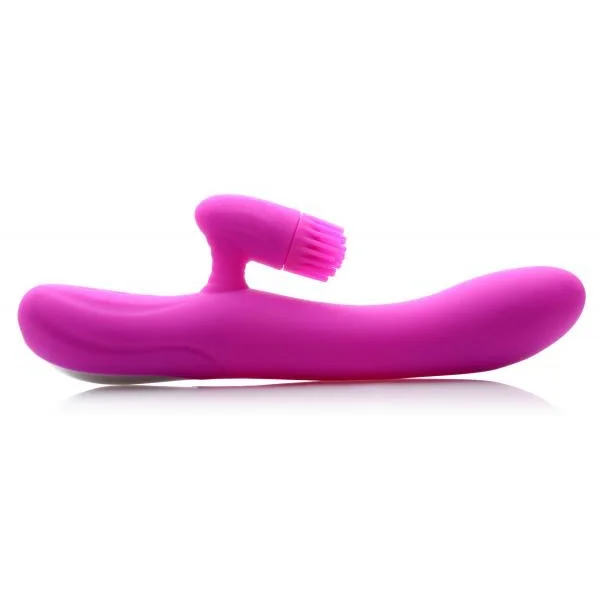 Whirl Silicone Rabbit Vibrator With Rotating Ticklers — image 7 of 8