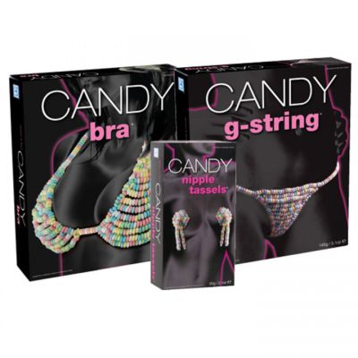 Women s Candy Underwear 3 Piece Set