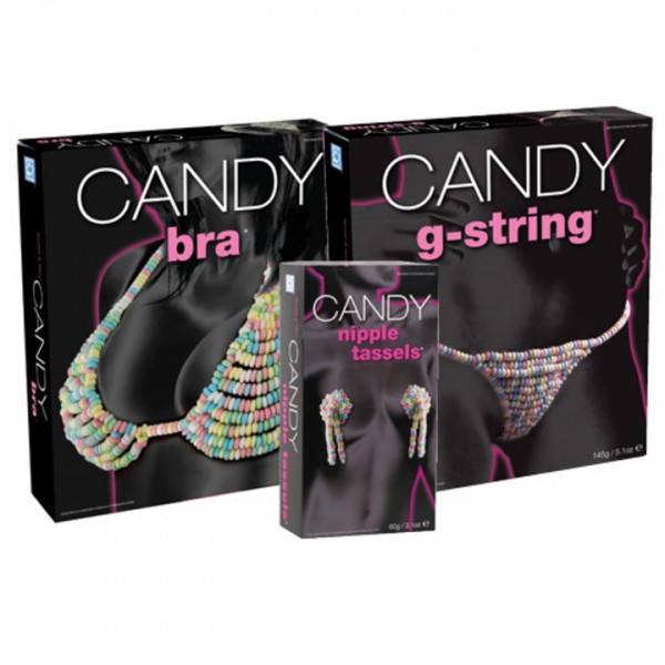 Women’s Candy Underwear 3 Piece Set