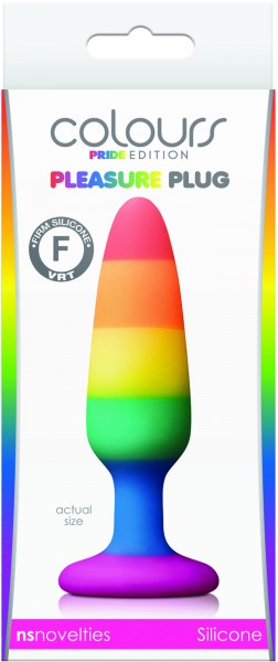 Small Rainbow Butt Plug