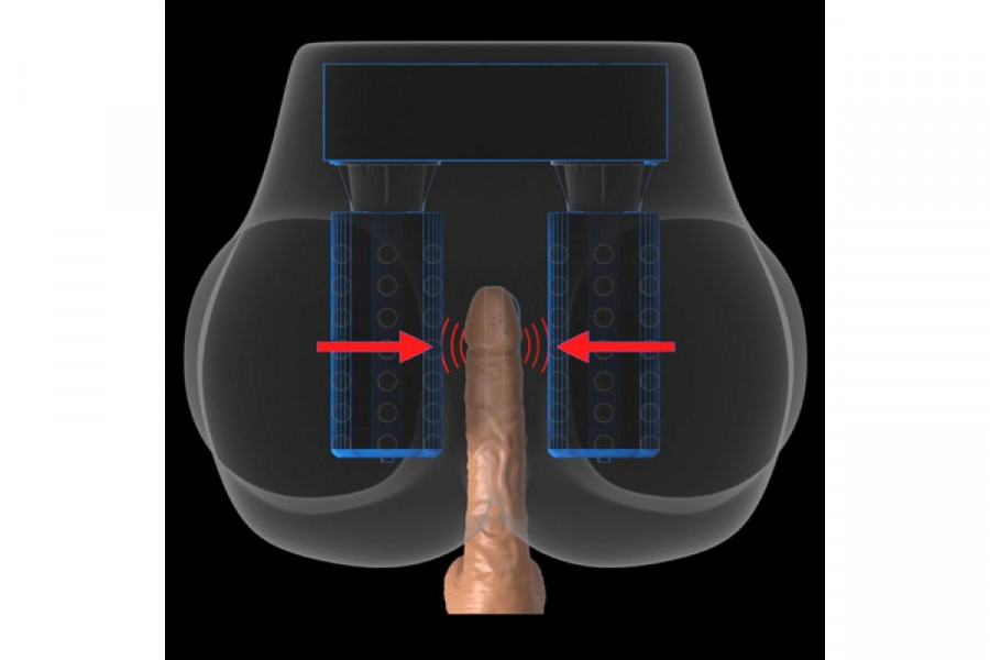 Milk Me Silly Pussy + Ass Stroker
