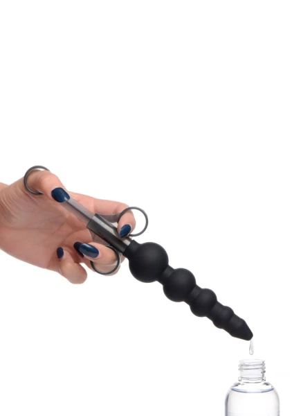 Silicone Graduated Beads Lube Launcher