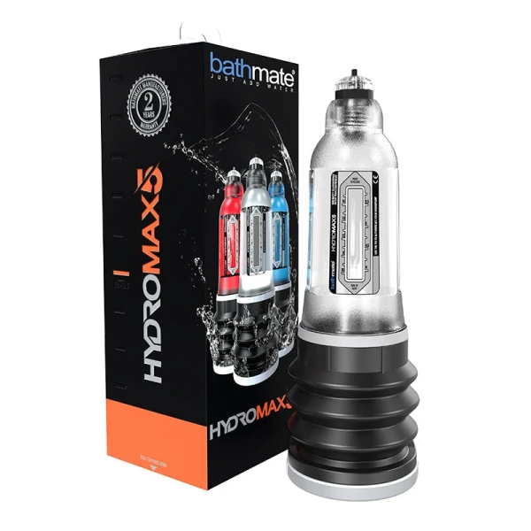 Bathmate Hydromax5 Penis Pump - Clear