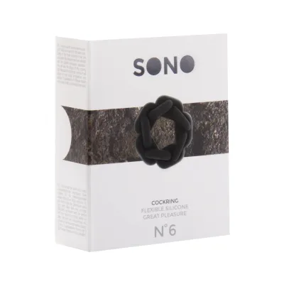 Sono No 6 Chain Cockring Black