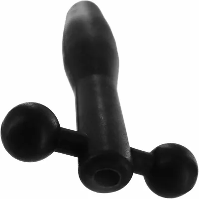 Master Series Silicone Cum Thru Barbell Penis Plug