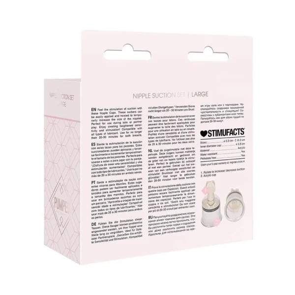 Pumped - Nipple Suction Sets Large - Rose — image 7 of 10