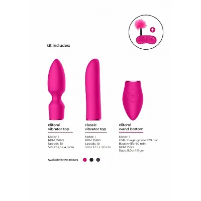 Shots Pleasure Kit 4 Pink