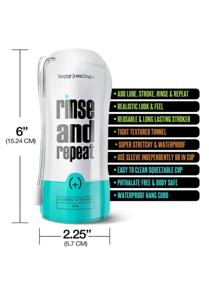 Happy Ending Rinse And Repeat Ass Stroker