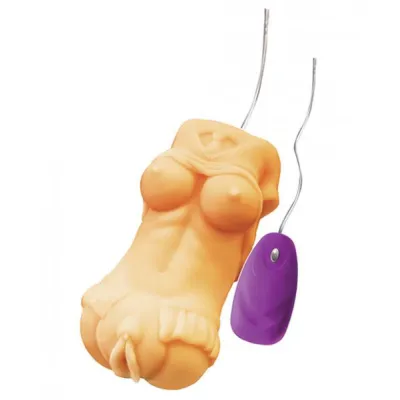 Pussy Power Vibrating Lusty Lexi Beige