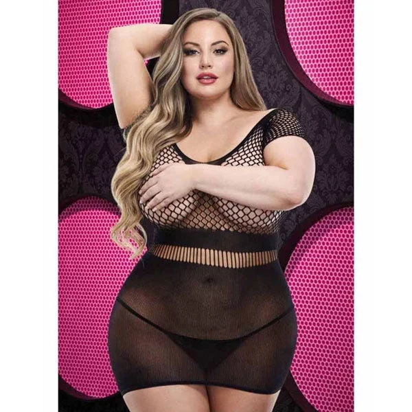 Lapdance Deep V Mini Dress Queen — image 5 of 8