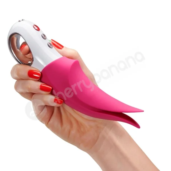 Fun Factory Volta Pink Fluttering Foreplay External Couples Vibrator