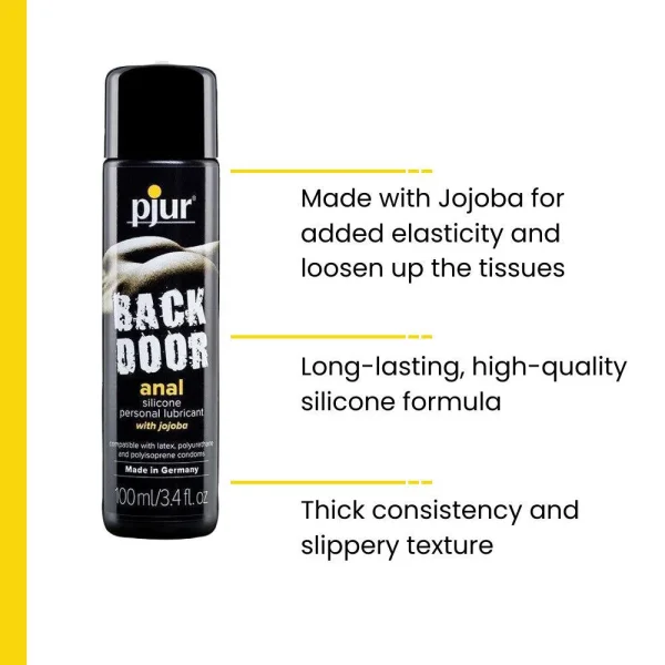 Pjur Backdoor Relaxing Anal Glide - Silicone-Based Lube | 100ml (3.4oz)