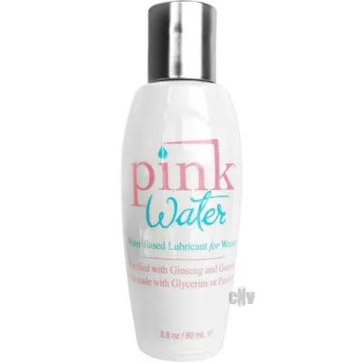 Pink Water Based Lubricant for Women Flip Top 2 8oz Bottle