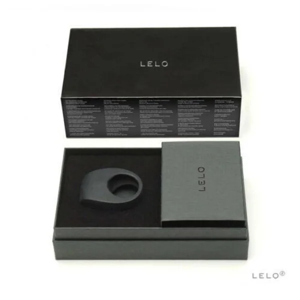 LELO Tor 2 Vibrating Waterproof Cock Ring for Couples - Black