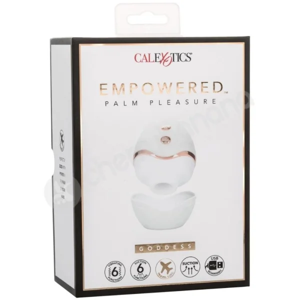 Empowered Palm Pleasure Goddess Clitoral Suction & Vibration