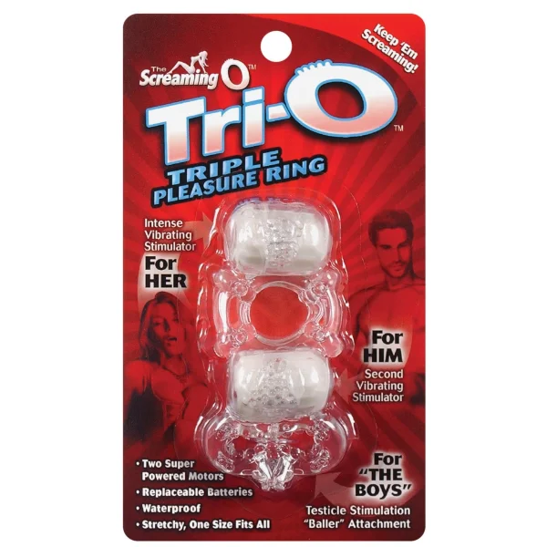 Screaming O TriO Vibrating Pleasure Cock Ring