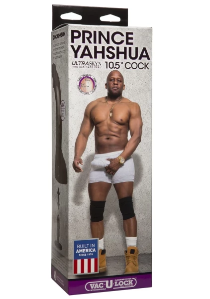 Signature Cocks - Prince Yahshua ULTRASKYN™ 10.5" Cock with Removable Vac-U-Lock™ Suction Cup