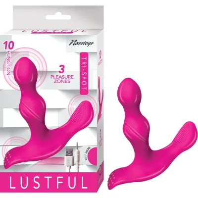 Lustful Tri Spot Pink