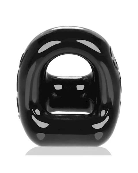 360 Cockring And Ballsling Black