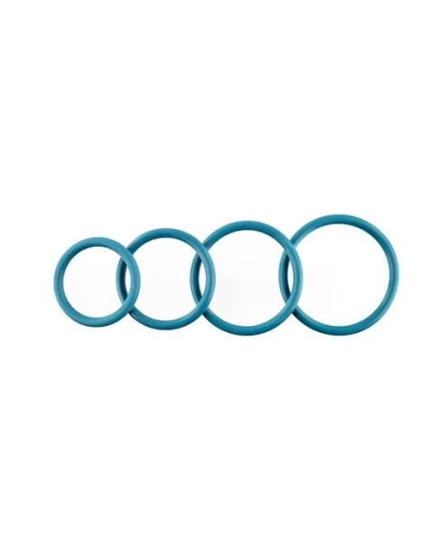 Turquoise O-ring 4pk