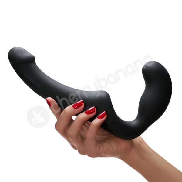 Fun Factory Share Black Silicone Wearable Double Dildo