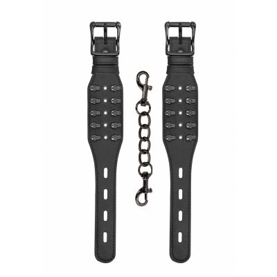 Ouch Skulls and Bones Handcuffs with Skulls Black Sex toys and bondage