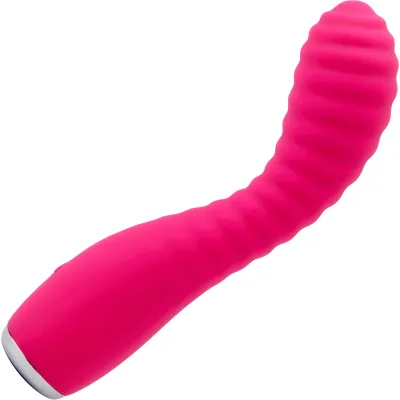 Nubii Lola Rechargeable Waterproof Silicone Warming G Spot Vibrator By Nu Sensuelle Pink