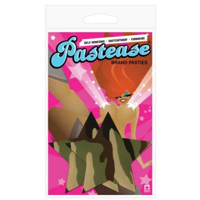 Pastease Camo Star Pasties O S