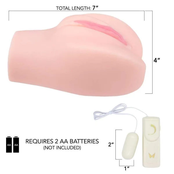 Vixen Vibrating Realistic Masturbator