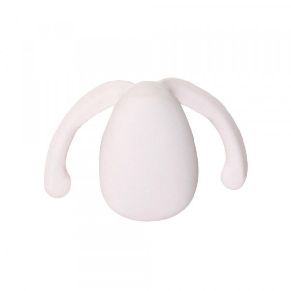 Dame Eva II Hands-Free Clitoral Vibrator - Quartz Pink