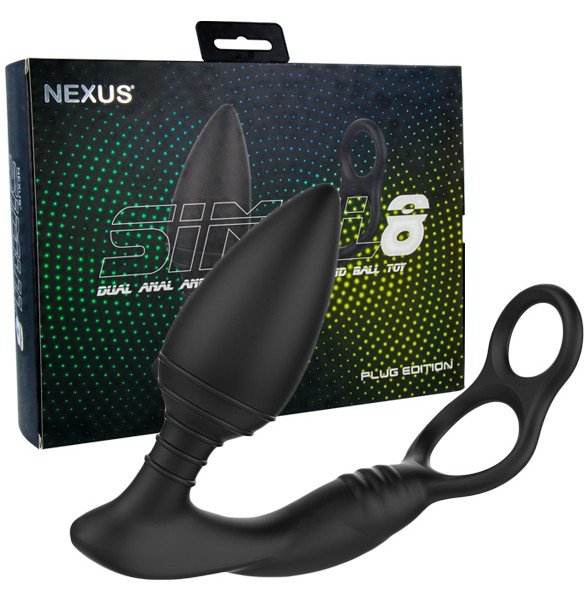 SIMUL8 Prostate Massager + Cock Lock