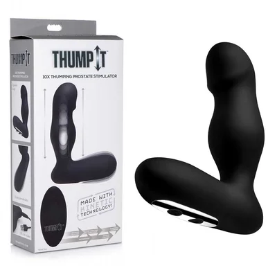 Thump It 10X Thumping Silicone Prostate Stimulator by XR Brands
