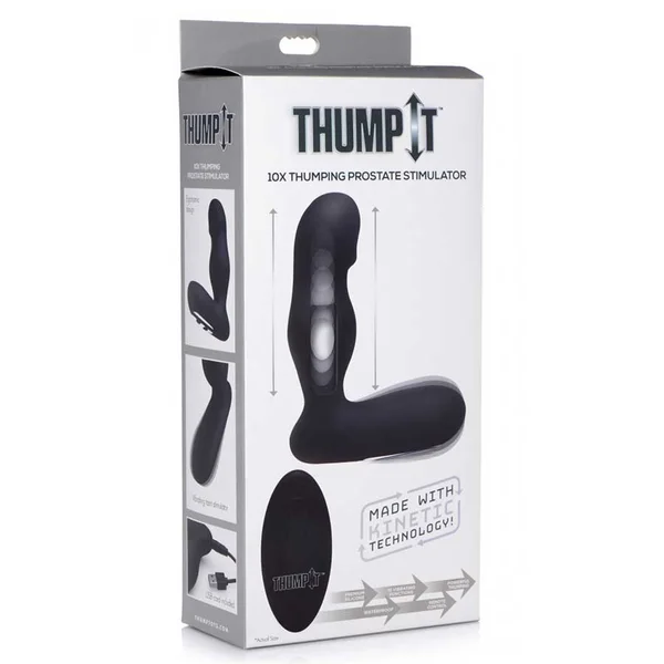 Thump It 10X Thumping Silicone Prostate Stimulator by XR Brands — image 8 of 8