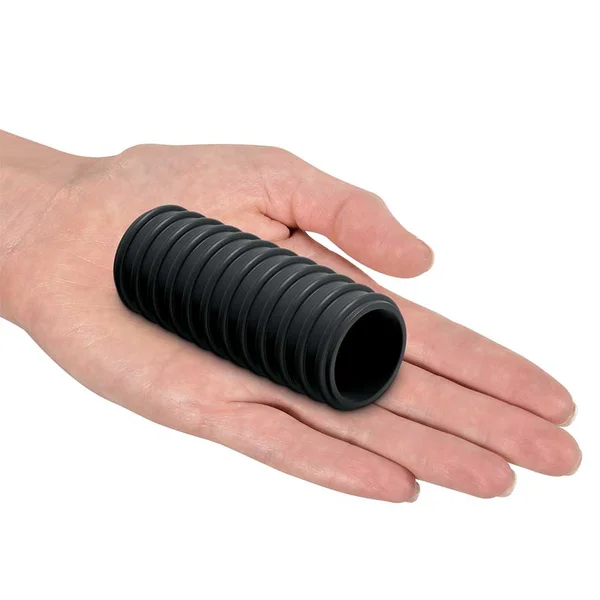 Sir Richard's Control Open Tip Ribbed Silicone Erection Enhancer — image 3 of 5