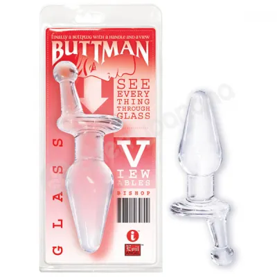 Buttman Viewables Bishop Glass Butt Plug