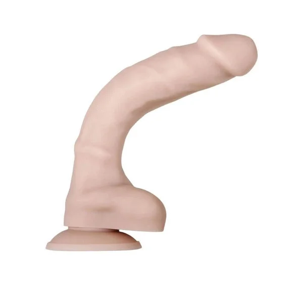 Real Supple Poseable 8.25" Silicone Dildo By Evolved Novelties - Vanilla