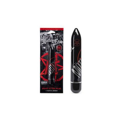 Motley Crue Design Shout At The Devil 7 Function Vibrator Black