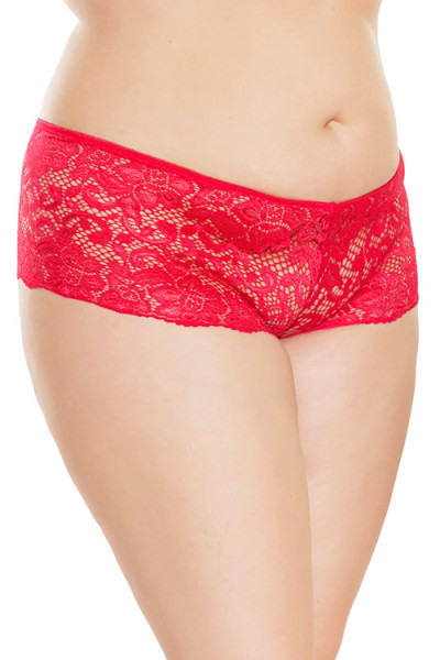 Daily Hustle Classic Red Boyshort By Coquette
